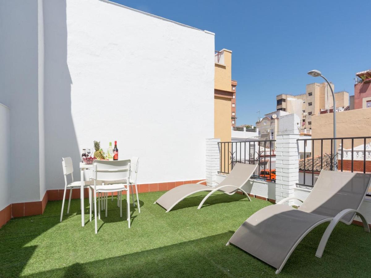 Preciosa Casa Terraza Privada 2Hab 2Banos Ac Lägenhet Málaga Exteriör bild